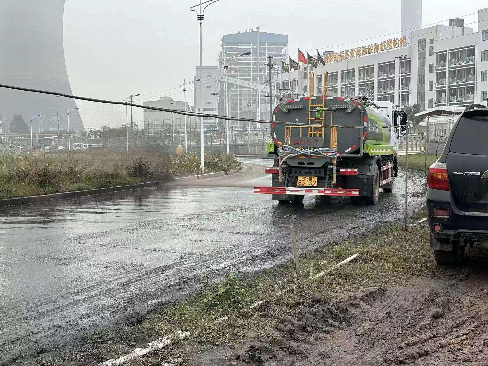白坭市政為粵構企業(yè)安全出行保駕護航